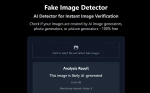 deepfake-image-detector-wedetect