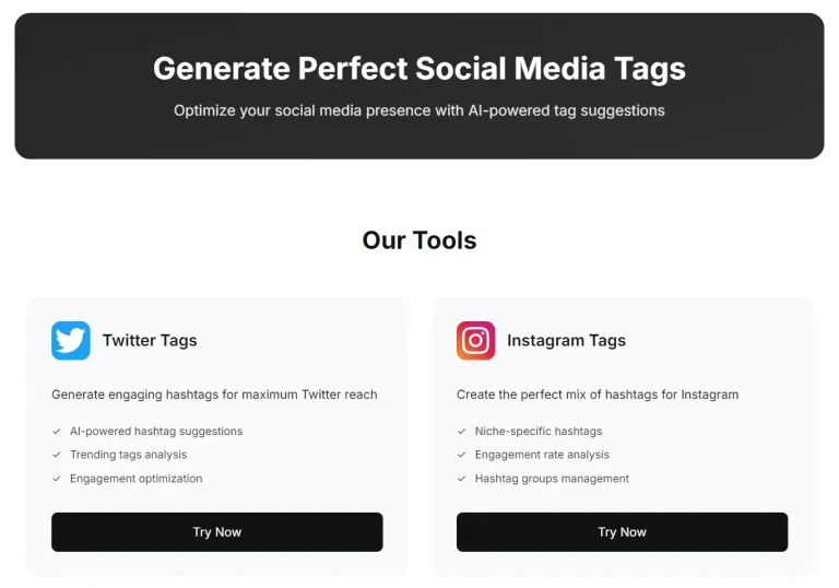 social-media-tag-generator