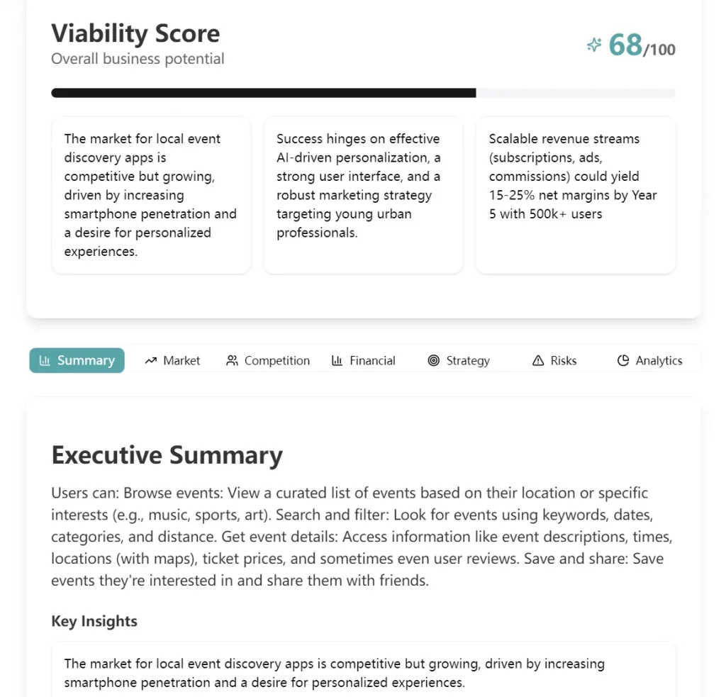 ValMy Biz Summary