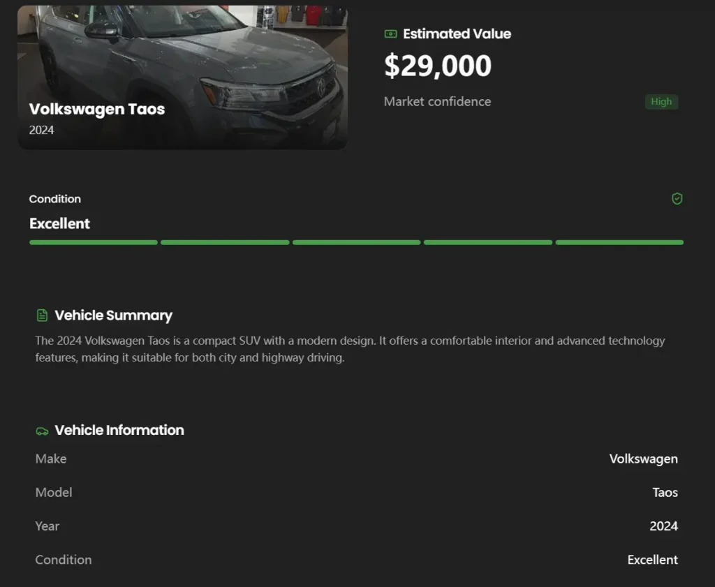 caralyze Volkswagen Taos