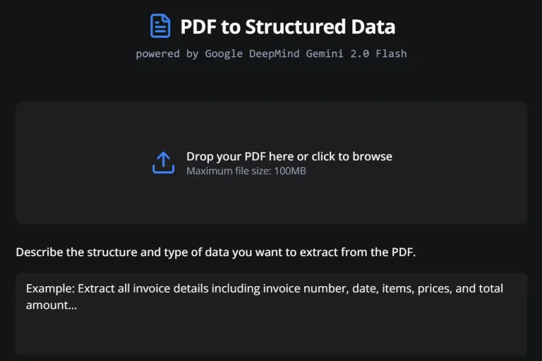 pdf-to-structured-data