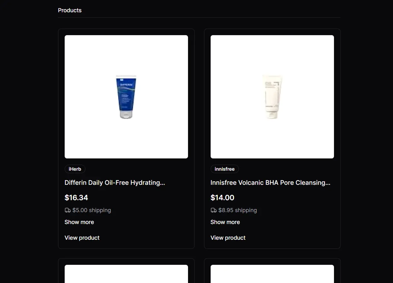 product-search-lumigo