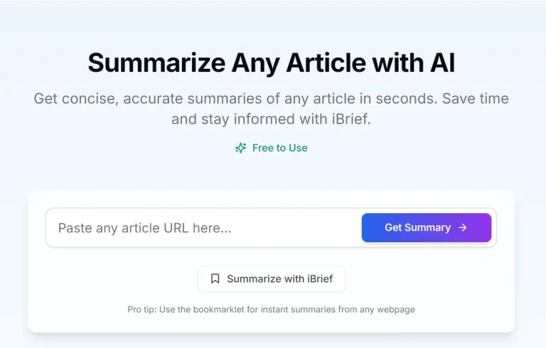 article-summarizer-ibrief