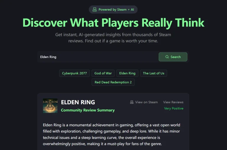 steam-review-summarizer