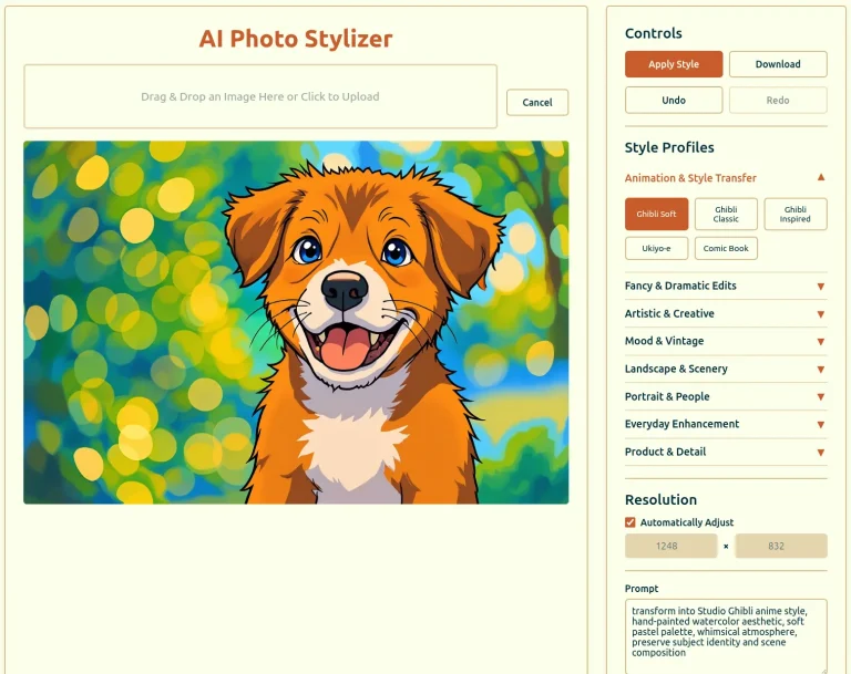 private-photo-stylizer