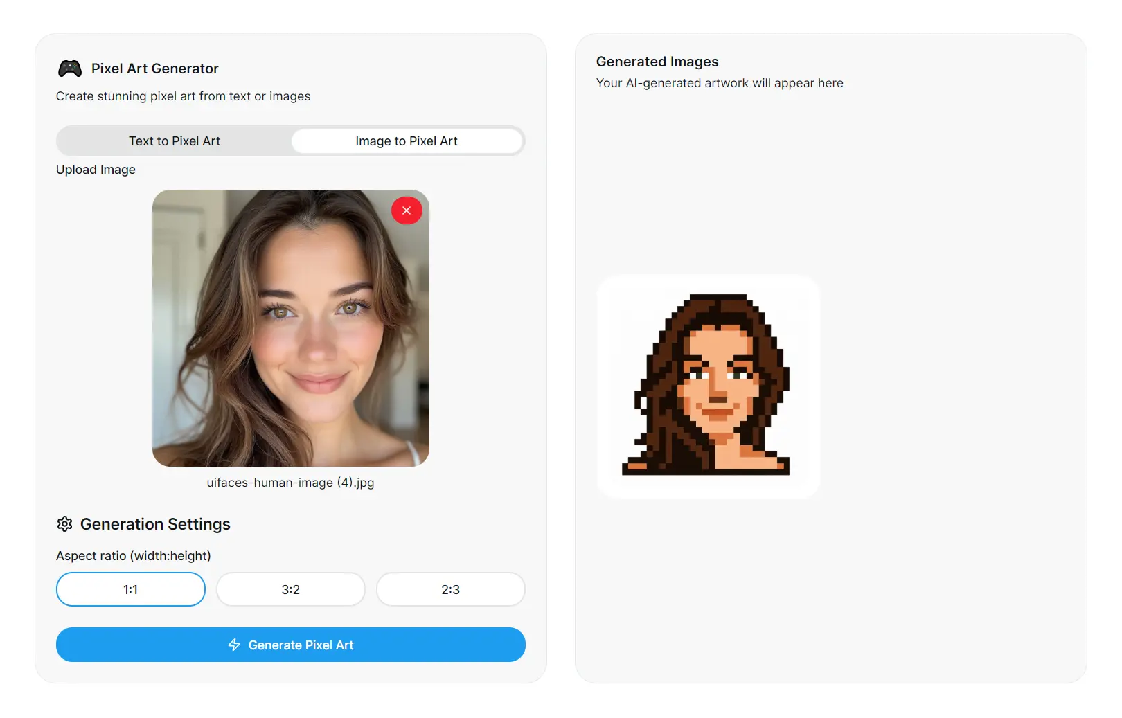 image-text-pixel-art