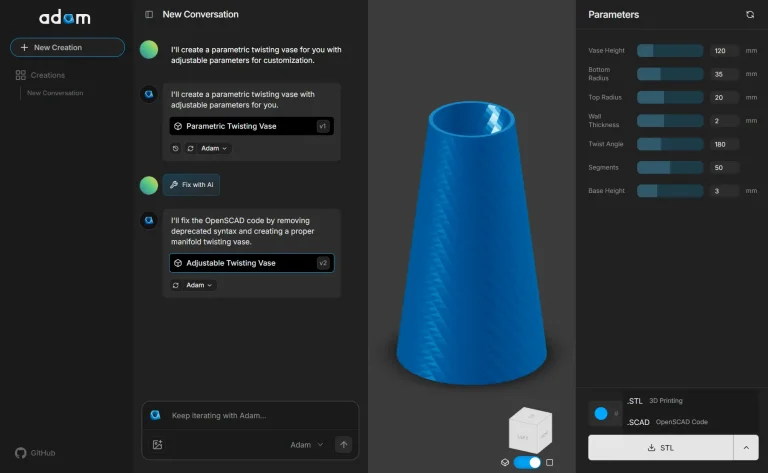 text-image-3d-model-cadam