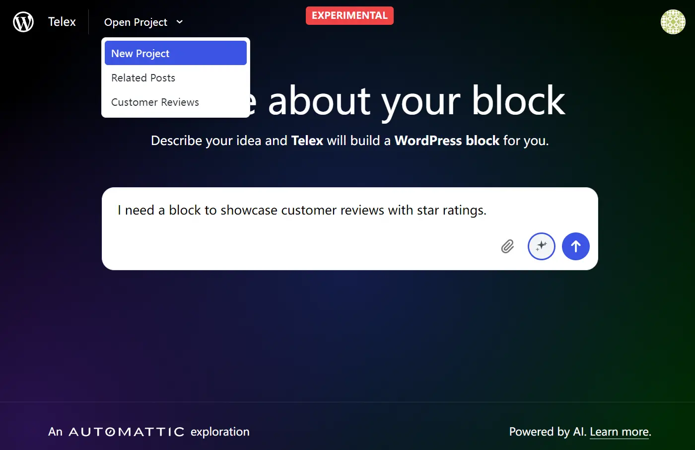 wordpress-gutenberg-block-telex