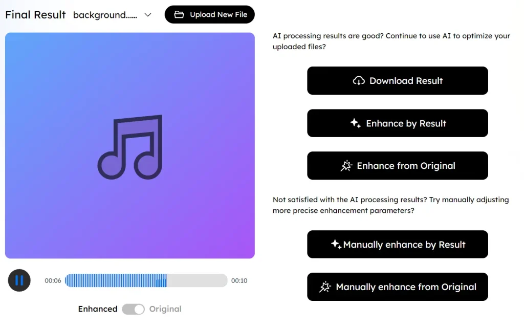 AI Voice Cleaner Preview & Download