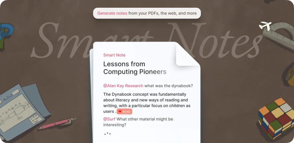 Deta Surf Smart Notes