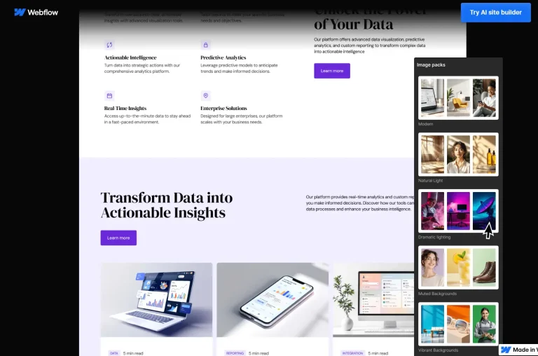 webflows-free-ai-site-builder