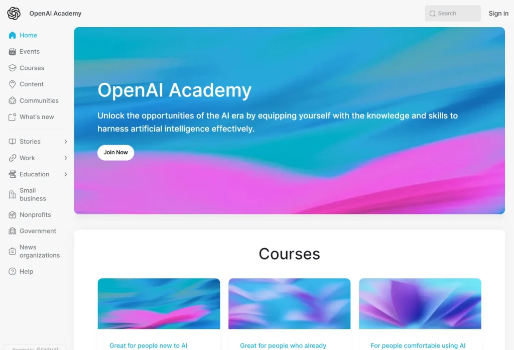 OpenAI Academy