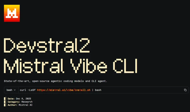 mistral-vibe-coding-agent