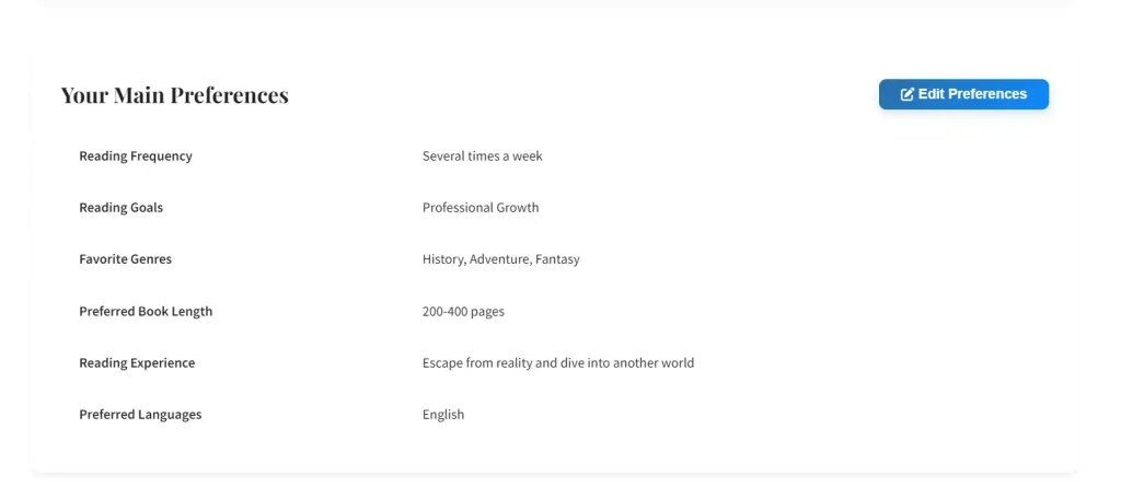 pipeRead Edit Preferences