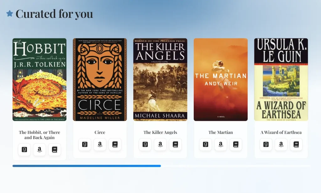 pipeRead first recommendations