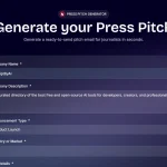 press-pitch-generator