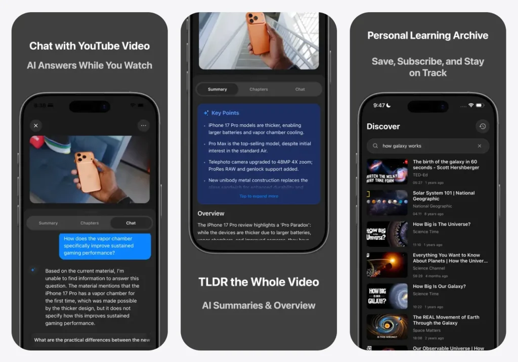 youtube-summarizer-translator-ios