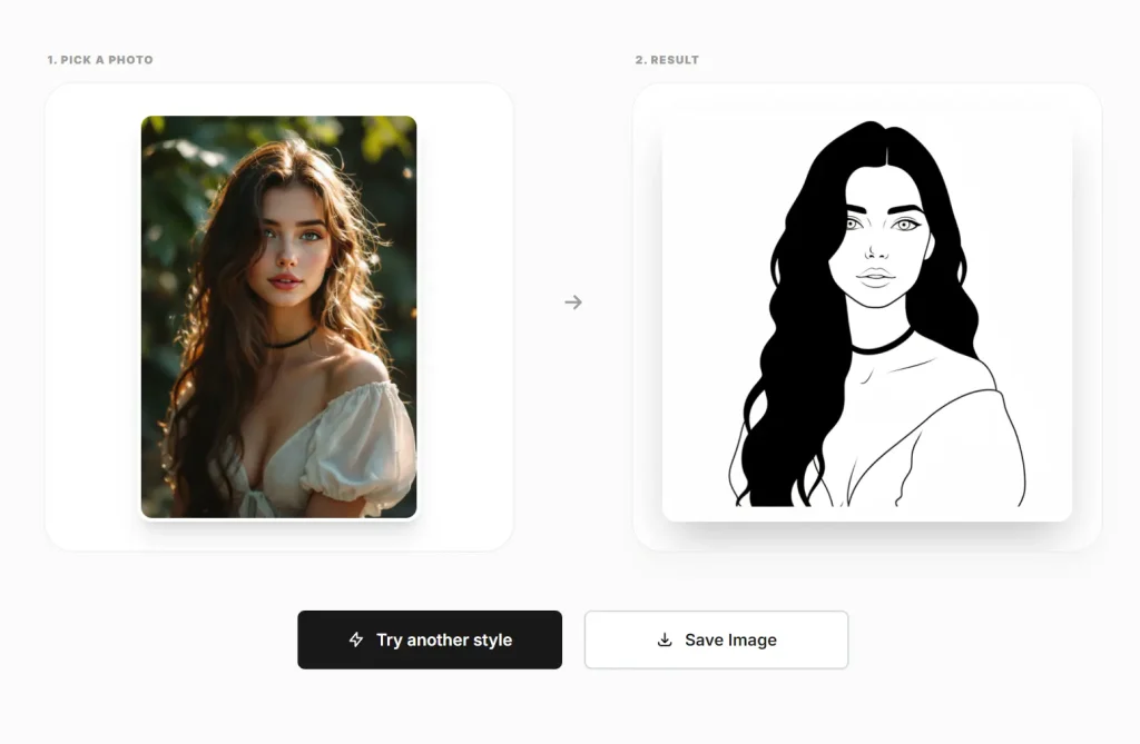 Caricature life Result