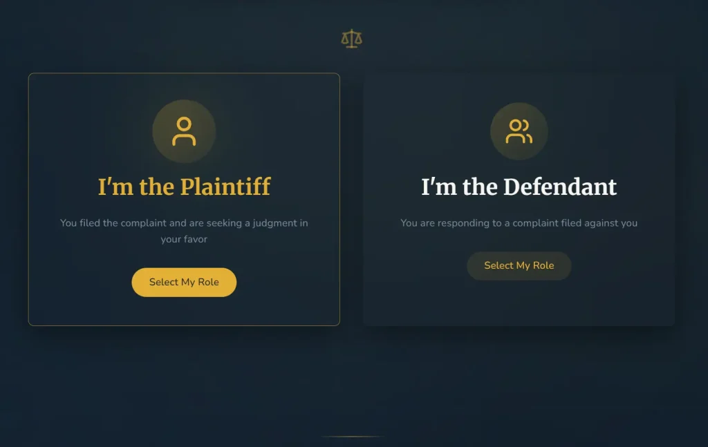 caseodds ai Identify Your Role