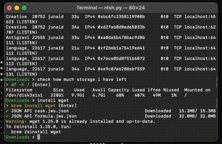 natural-language-shell-command