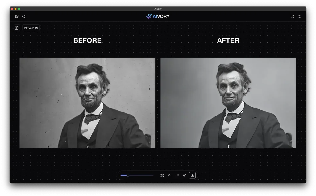 AIvory Photo Restoration