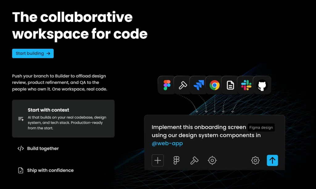 Builder.io Visual Copilot Figma-to-code for design-development teams