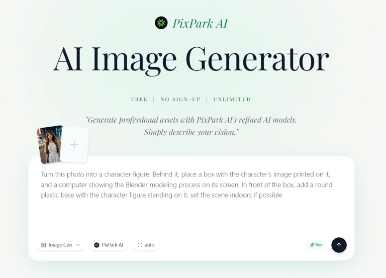 unlimited-image-generator-pixpark-ai