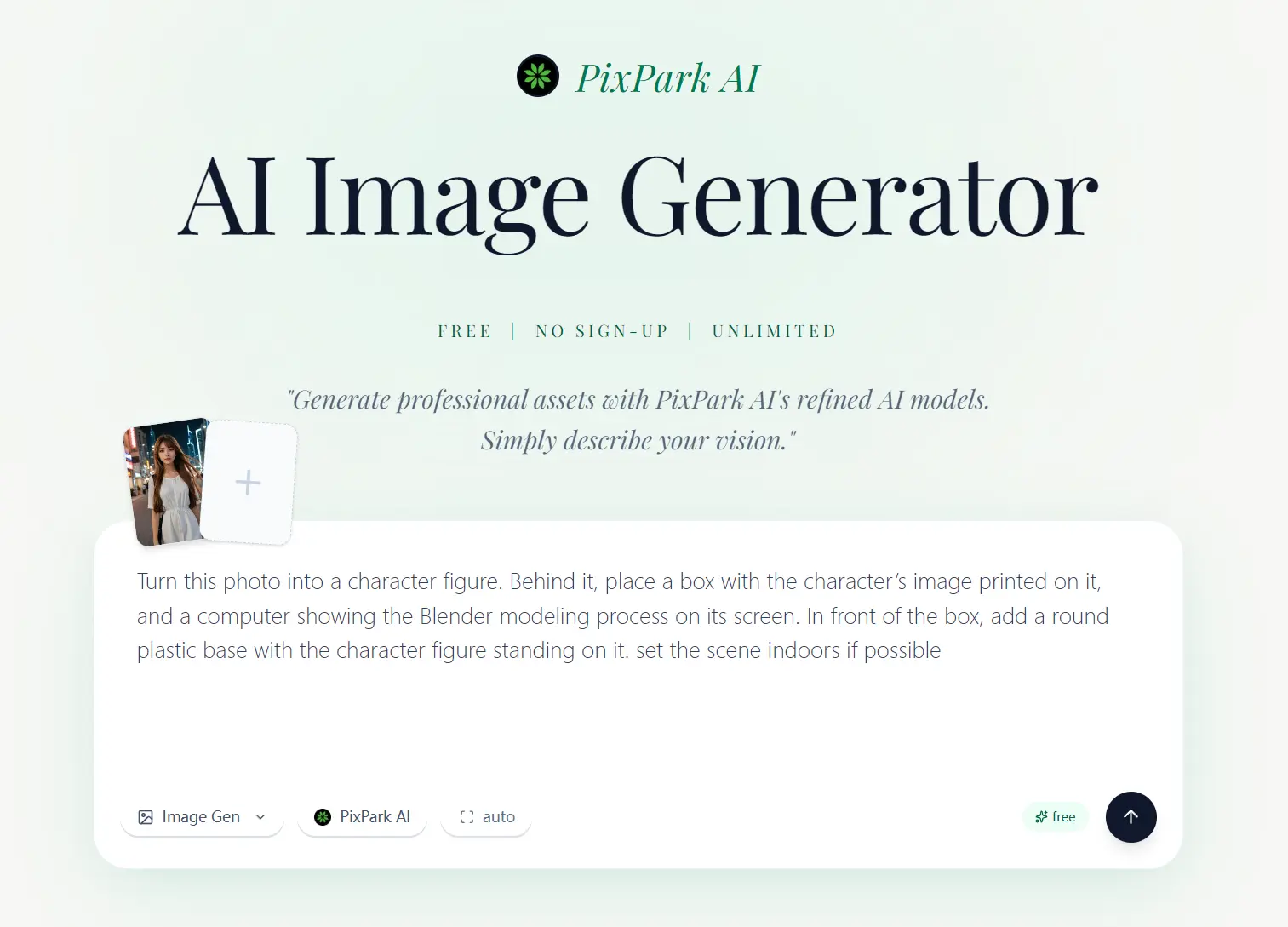 unlimited-image-generator-pixpark-ai