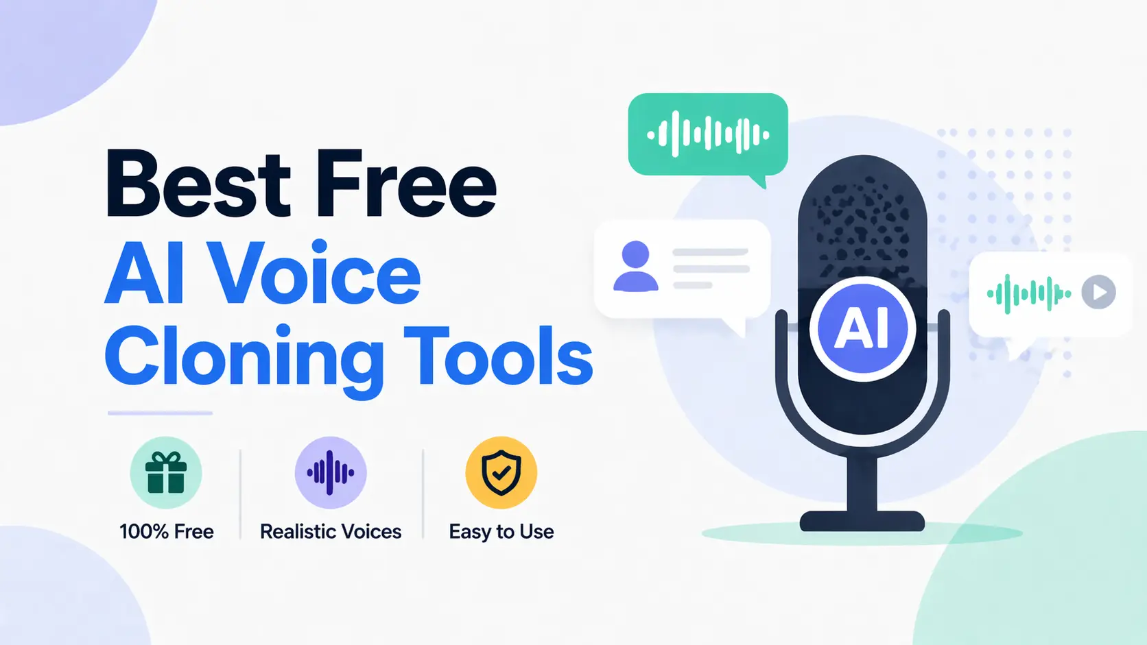 Best Free AI Voice Cloning Tools