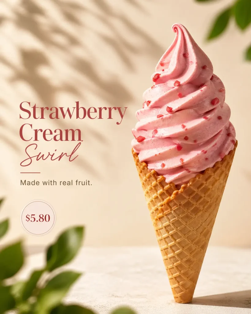 gpt-image-2-strawberry-ice-cream-product-photo
