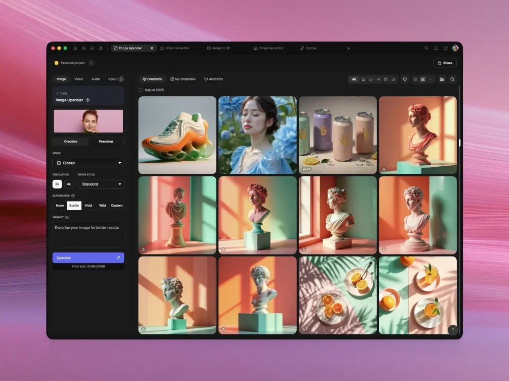 Magnific (formerly Freepik AI) (1)