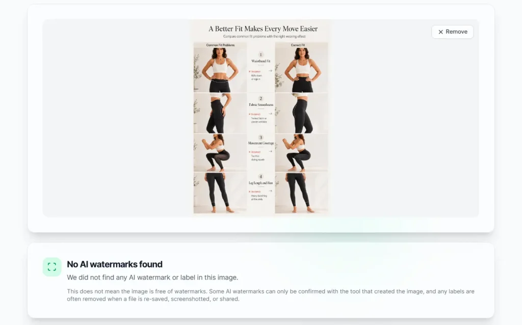 No AI watermarks found