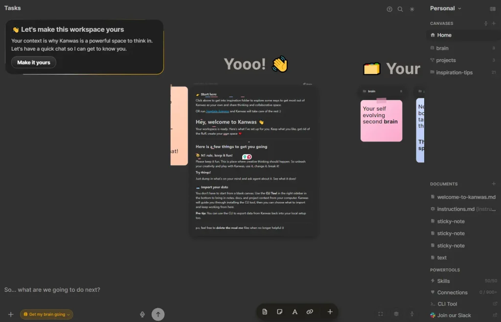 free-ai-workspace-kanwas