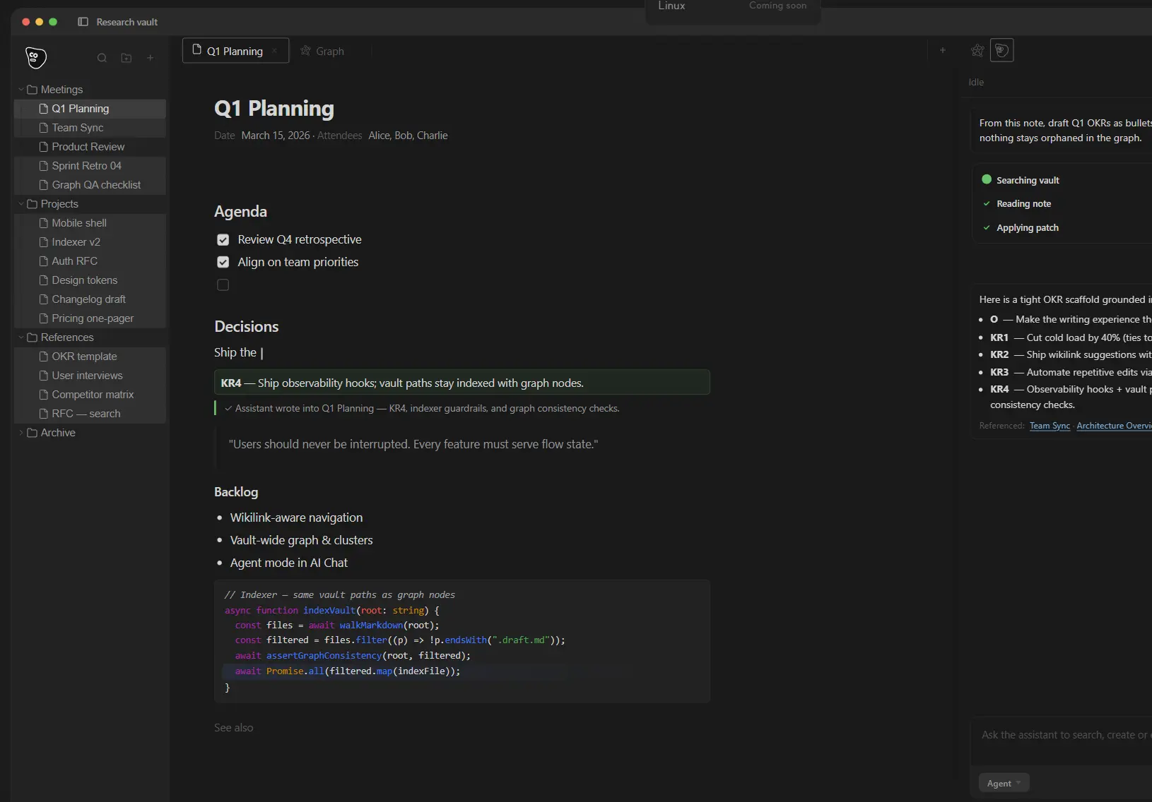 kuku-ai-obsidian-alternative-macos