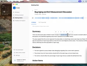 snaply-free-ai-meeting-notes-mac