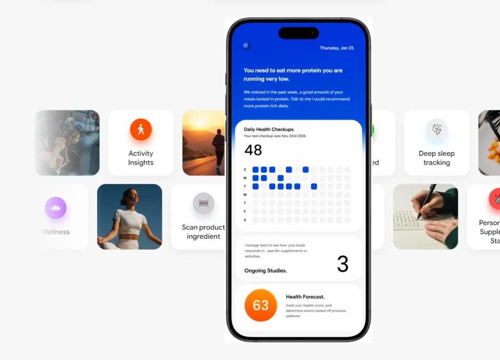 Kim Personal Health Assistant In-page