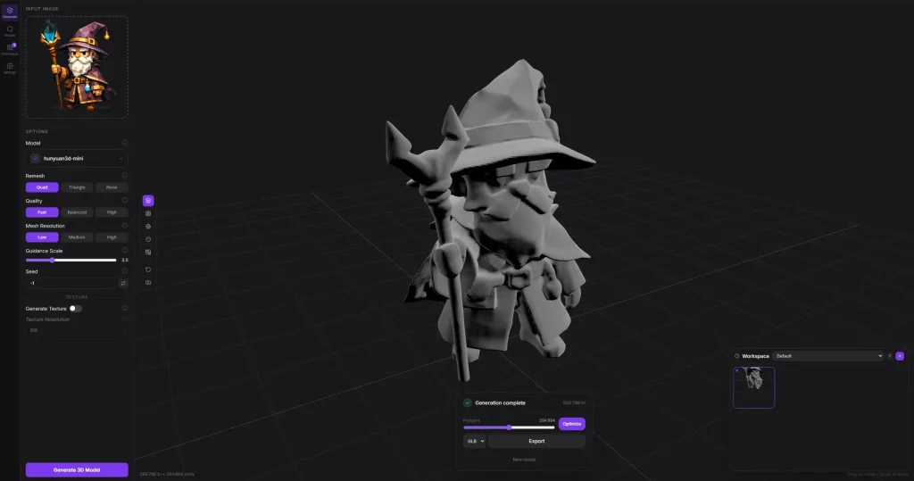 modly app preview