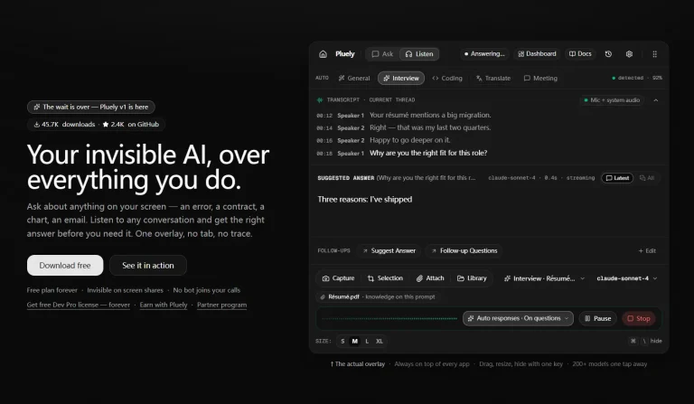 undetectable-ai-assistant-pluely