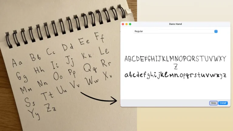 draw-your-font-claude-code-skill