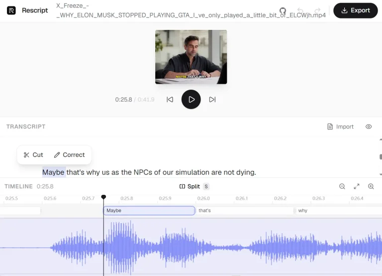 rescript-video-editor