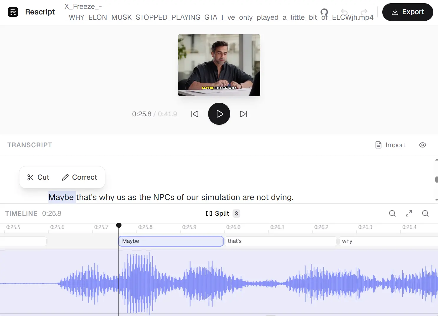 rescript-video-editor