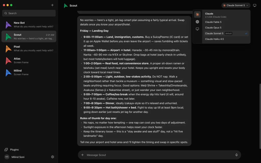 OpenMausBot Select Model