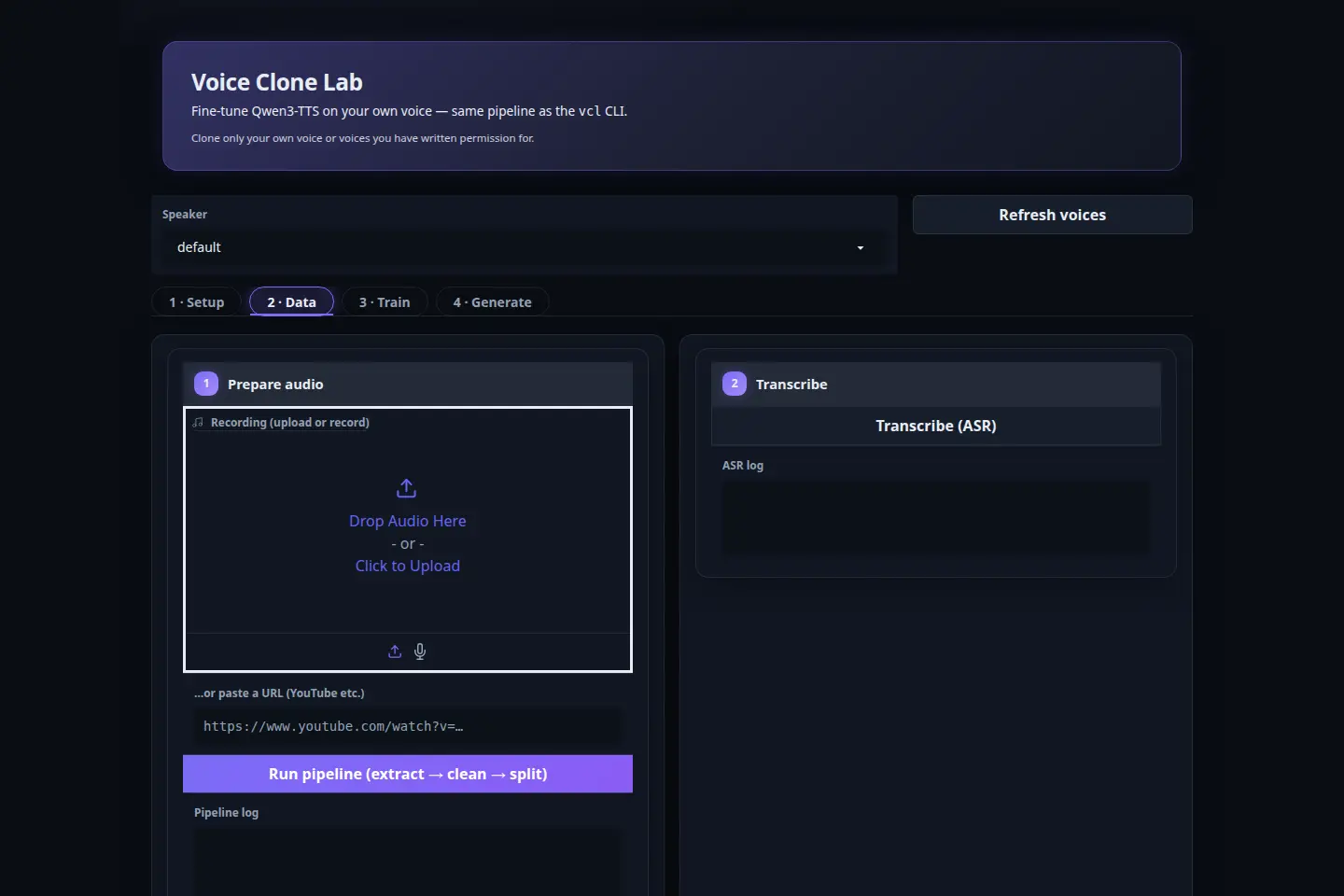 Voice Clone Lab