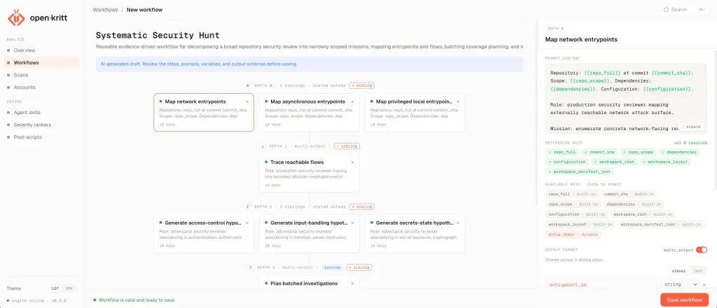 open·kritt workflow
