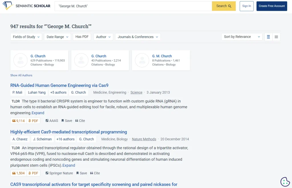 Semantic Scholar