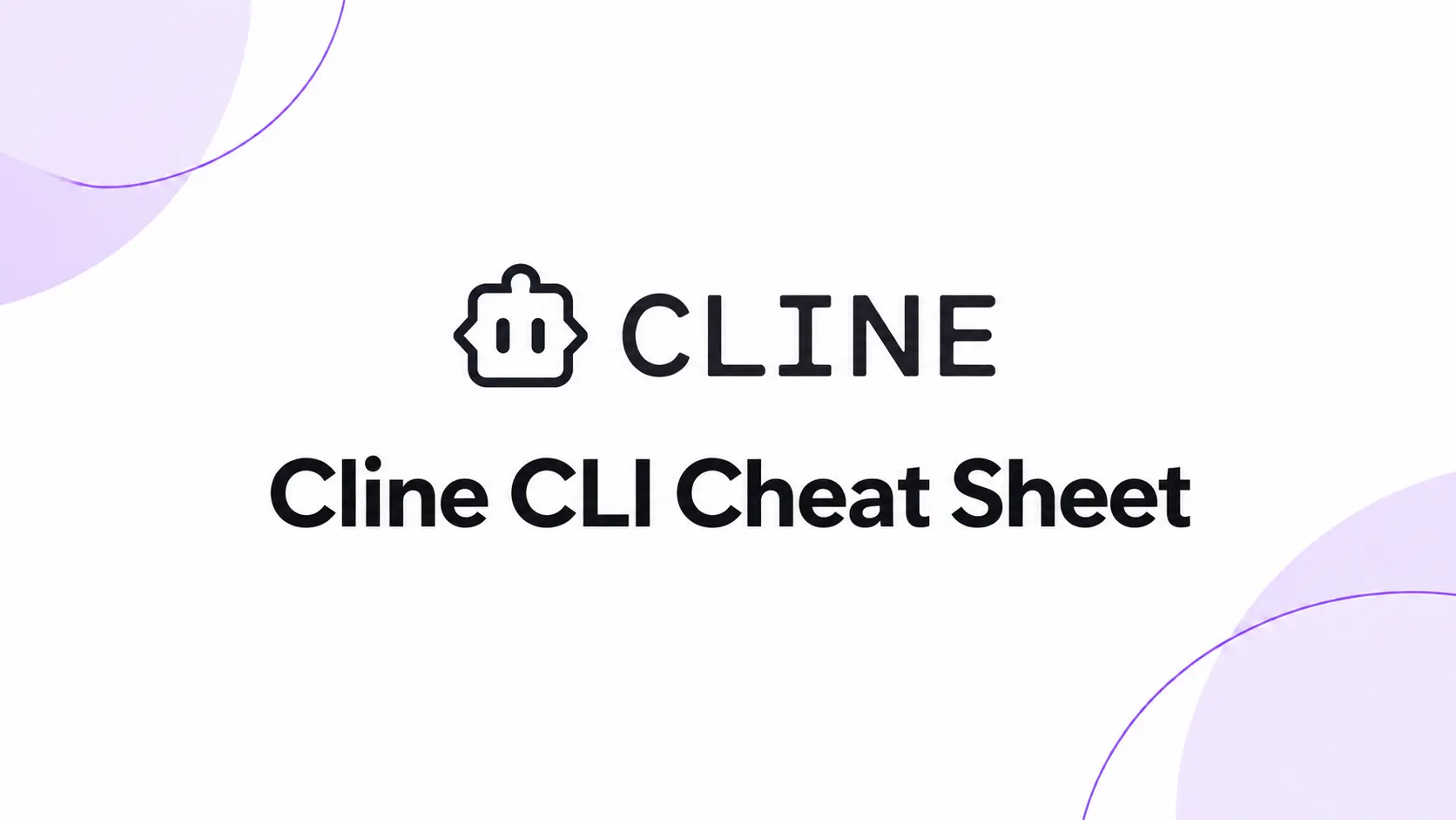 cline-cli-cheat-sheet