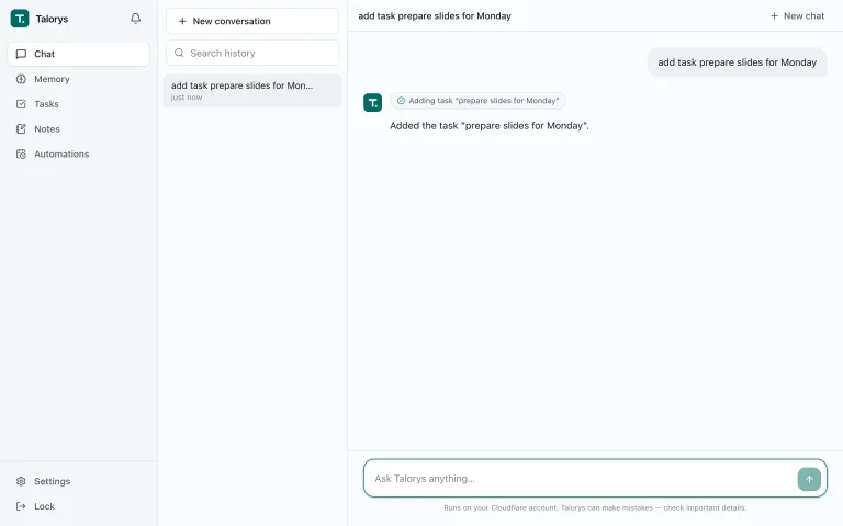 talorys-ai-assistant-cloudflare